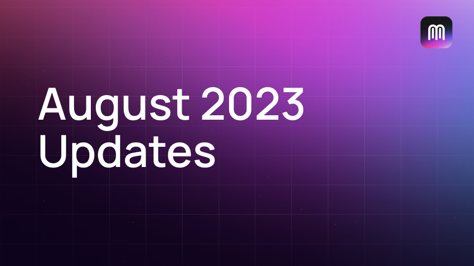 Mendable.ai August 2023 Updates